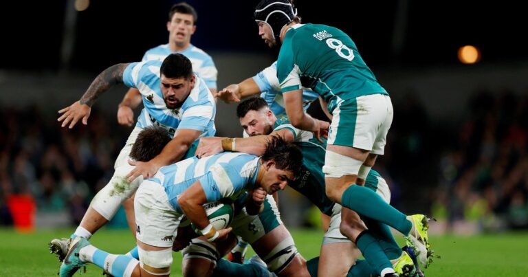 Irlanda vs Los Pumas, test match internacional de rugby, EN VIVO: minuto a minuto