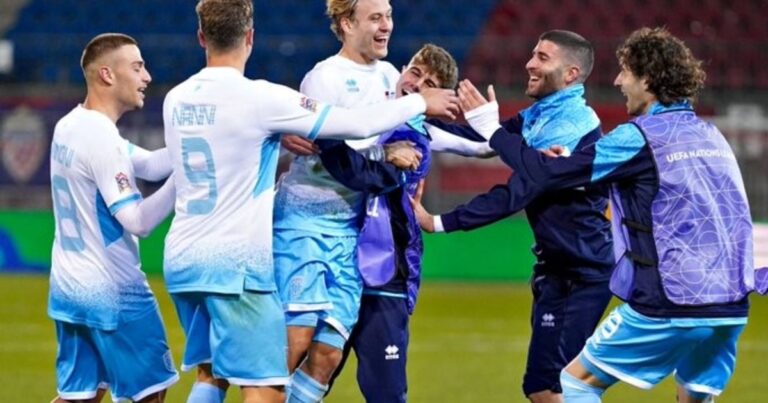 Histórico: San Marino, «el peor equipo del mundo», le ganó 3-1 a Liechtenstein y ascendió en la Liga de Naciones de Europa