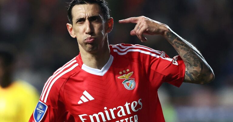 Video: Di María hizo un golazo para el Benfica ante el Sporting Braga