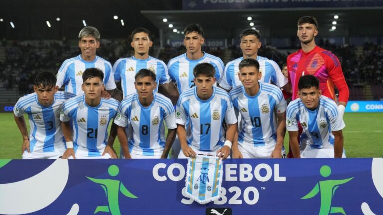 Selección Argentina vs. Bolivia por el Sudamericano Sub-20: resultado en vivo