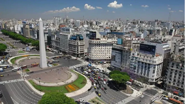 Así se vería la Ciudad de Buenos Aires si tuviera playa, según la Inteligencia Artificial