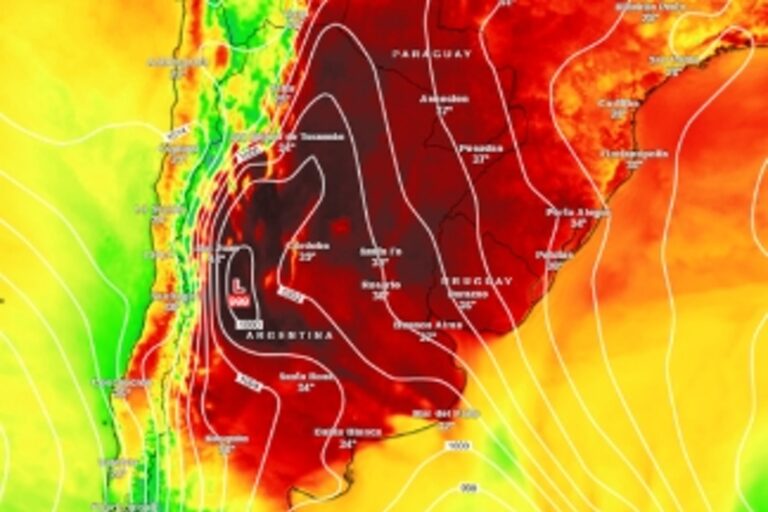 El tiempo en la Argentina esta semana: alerta por tormentas tras la ola de calor