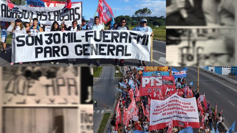 Vení con la izquierda, contra la represión y la impunidad de ayer y de hoy