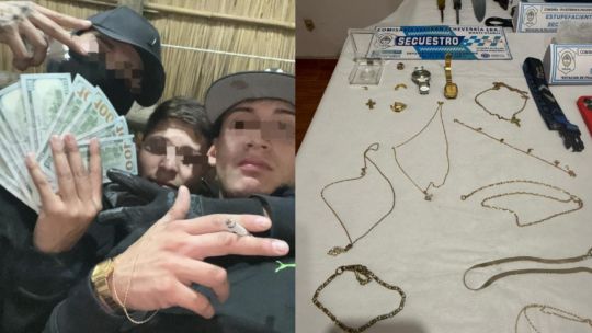 La banda que hacía entraderas a jubilados: las irritantes fotos que publicaban en la redes