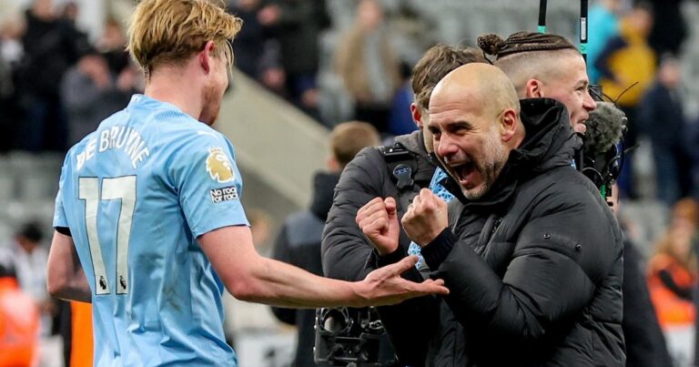 Pep Guardiola opinó de la salida de De Bruyne y la comparó con la de Agüero: «Es un día triste»