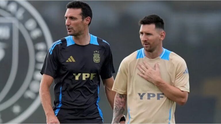 Scaloni no confirmó a Messi contra Chile y adelantó que podrían verse caras nuevas