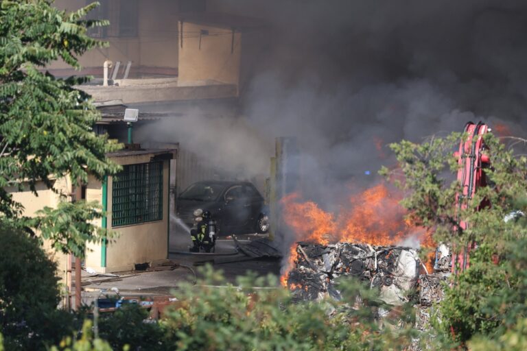 Video: así fue la explosión de la estación de servicio en Roma que causó decenas de heridos
