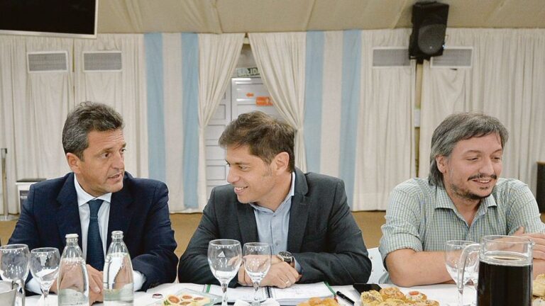 Reunión entre Axel Kicillof, Sergio Massa y Máximo Kirchner: «avanza lenta» la unidad del PJ