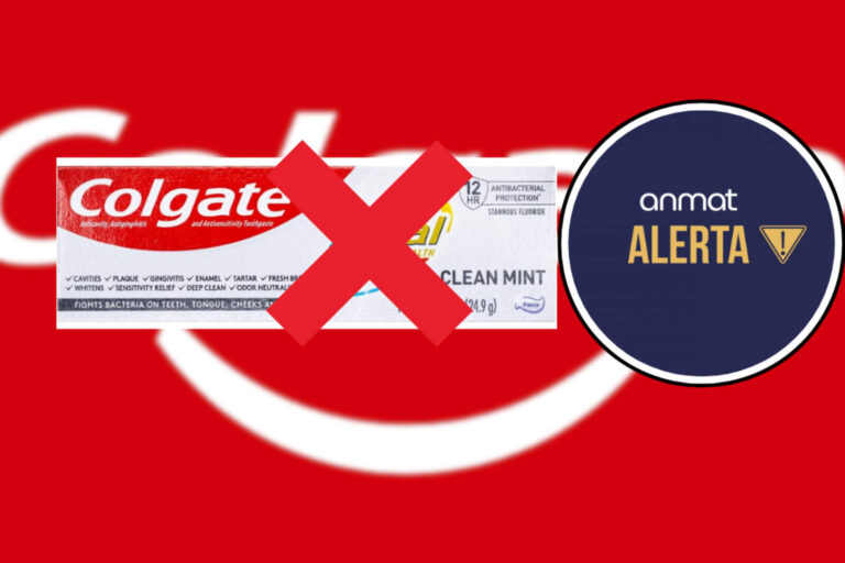 Colgate se negó a retirar un dentífrico prohibido y ANMAT ordenó sacarlo del país