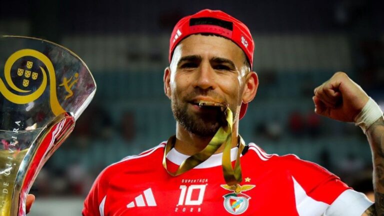 Nicolás Otamendi sumó un nuevo título con Benfica: ya es top cinco entre los argentinos más ganadores