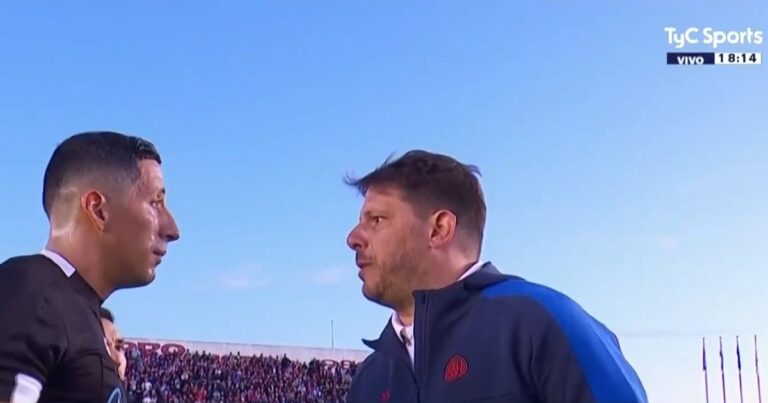 Ayude y Falcón Pérez tuvieron un picante cara a cara tras la eliminación de San Lorenzo por Copa Argentina