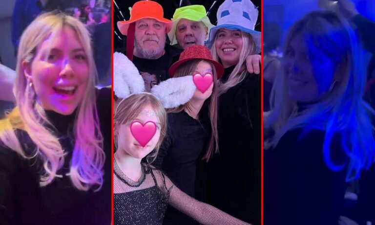 La fiesta de Wanda Nara con la familia de Mauro Icardi que desató un escándalo