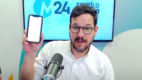 El periodista uruguayo sólo pasó audios conocidos de Diego Spagnuolo y se mostró sorprendido por el revuelo en Argentina