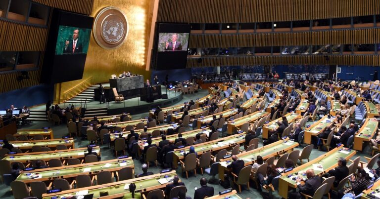 Abrumador apoyo en la ONU para la «solución de los dos Estados» entre  Palestina e Israel: Argentina votó en contra junto a Estados Unidos