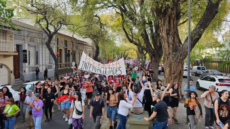 Miles en las calles de Mendoza contra los vetos de Milei