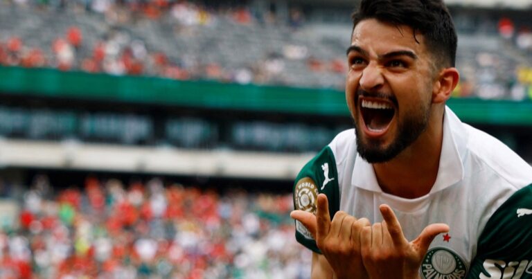 Ojo, River: un referente de Palmeiras comparó a Flaco López con Messi