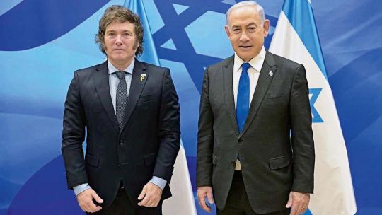 Javier Milei finaliza este jueves su viaje a Nueva York con una reunión clave con Netanyahu, por lo que fue repudiado