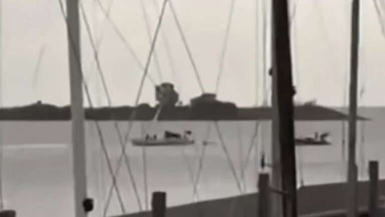 Navegaban en un velero y debieron ser rescatados tras descompensarse por un golpe de calor