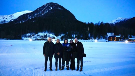 Javier Milei llegó a Davos para el Foro Económico y la firma del Consejo de Paz de Trump