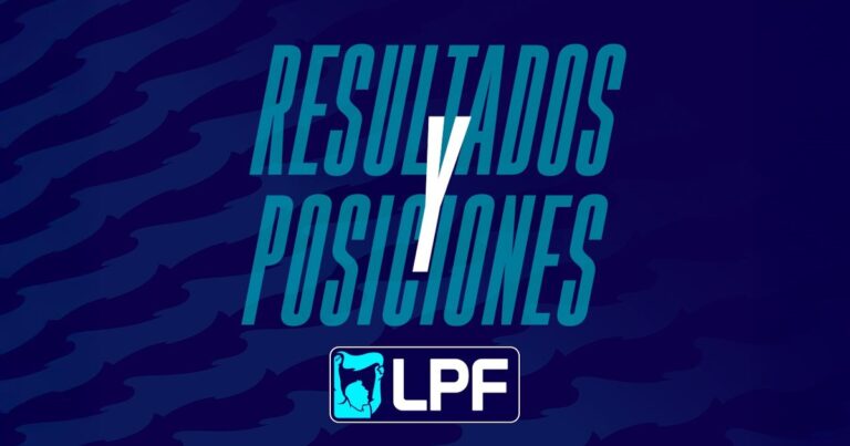 Fecha 5 del Apertura: resultados y posiciones