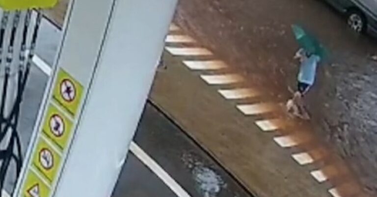 Las últimas imágenes de Tobías, el niño argentino que fue arrastrado por el agua en medio de las intensas lluvias en Paraguay