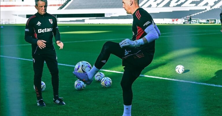 Armani y el viaje relámpago a Rosario para tratar su lesión