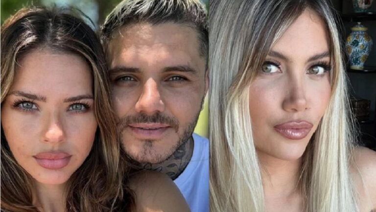 Fotografía de Mauro Icardi, Eugenia 'China' Suárez y Wanda Nara (archivo o representativa)