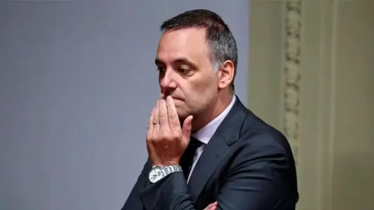 Manuel Adorni, jefe de Gabinete, en una imagen de archivo.