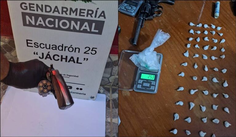 Efectivos de Gendarmería Nacional en un procedimiento (ilustrativa)