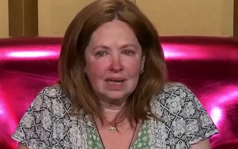 Fotografía de Andrea del Boca, participante del reality show Gran Hermano.