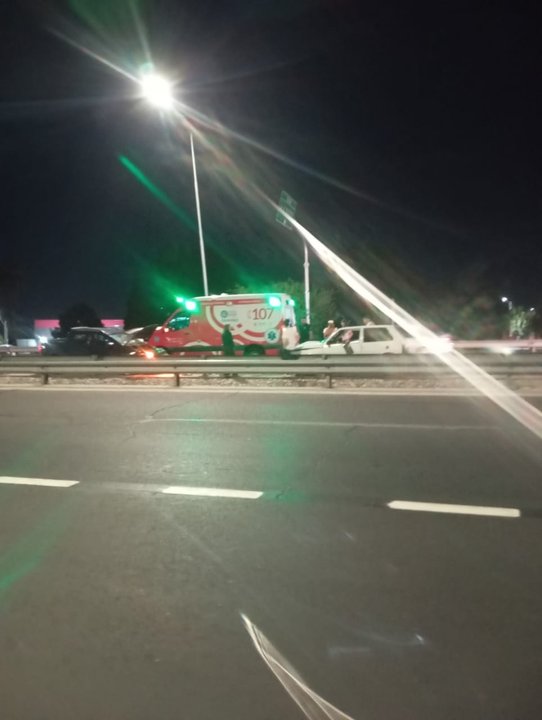 Operativo de emergencia y tránsito tras choque en Avenida de Circunvalación, San Juan