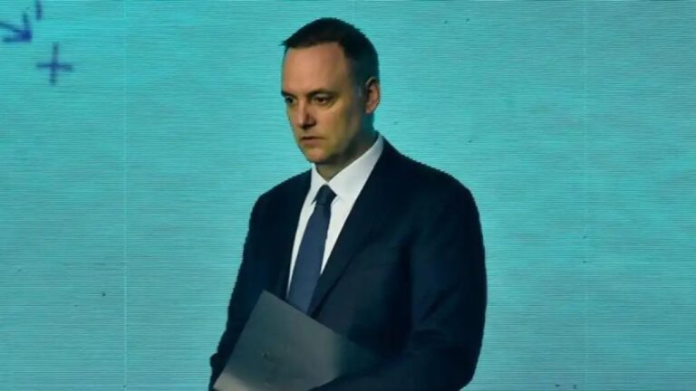 Fotografía de Manuel Adorni, Jefe de Gabinete de la Nación.