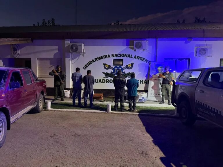 Operativo de Gendarmería Nacional en mina de alta montaña en San Juan