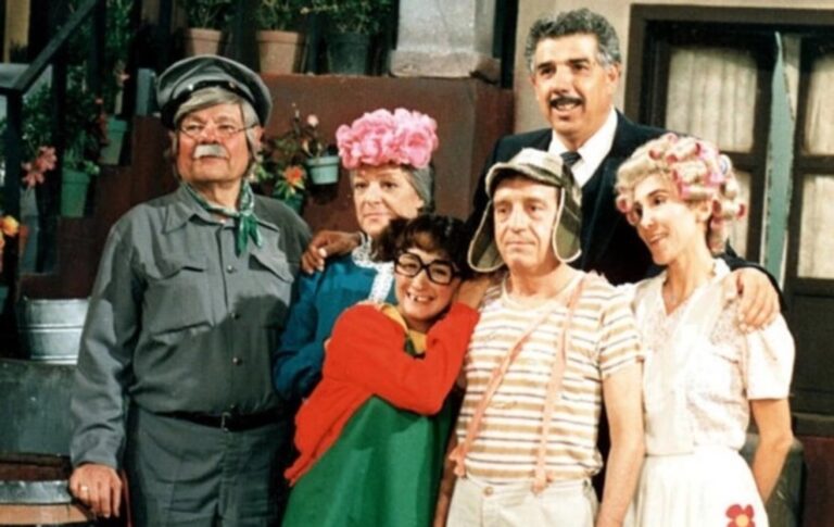 Ricardo Pascual en escena de El Chavo del 8