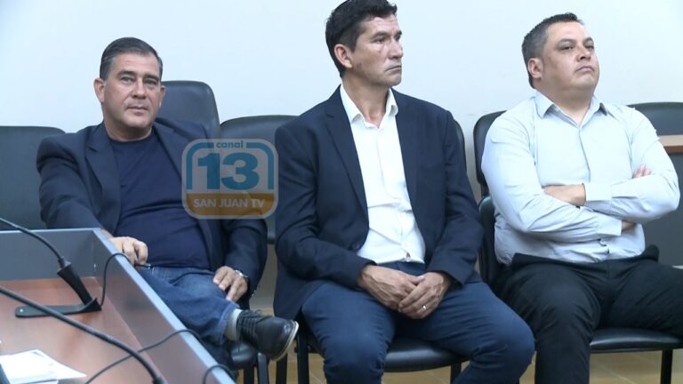 Jueza Ana Lía Larrea en audiencia judicial en San Juan