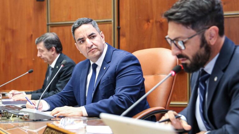 Fachada de la Legislatura de la provincia de San Juan