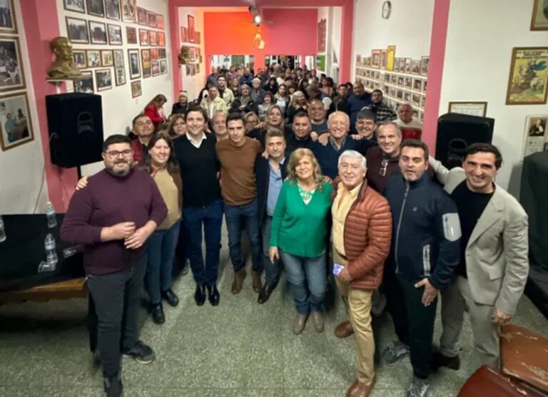 Reunión del Partido Bloquista en San Juan