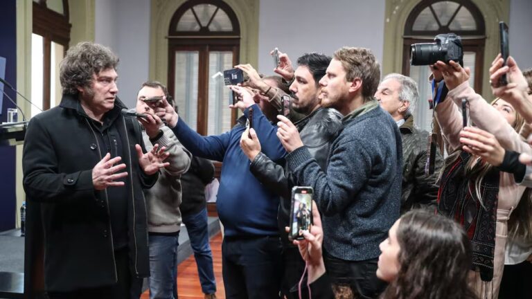 Fachada de la Casa Rosada, sede del Gobierno nacional en Buenos Aires