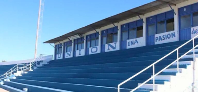 Predio deportivo del club Unión de Villa Krause en Rawson, San Juan.