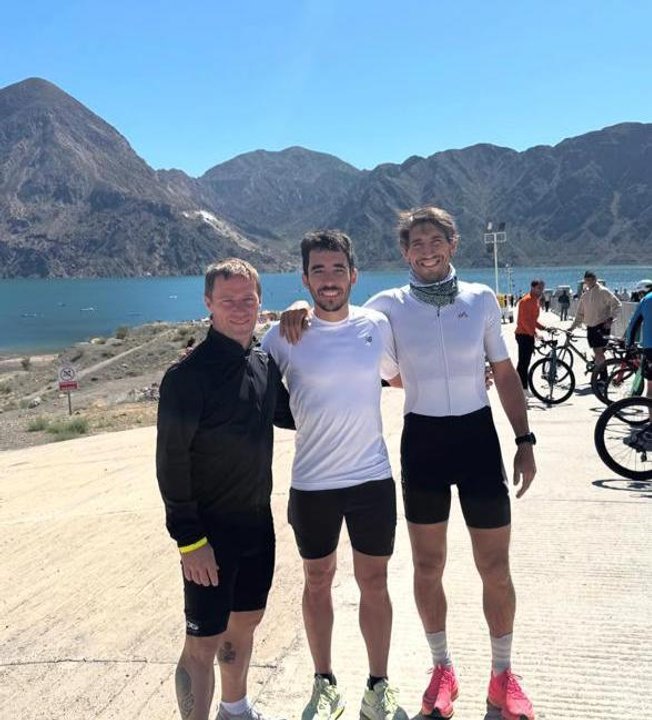 Participantes del Ironman en San Juan